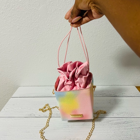 1005-Mini Drawstrings Box Bags - Picture 3 of 4